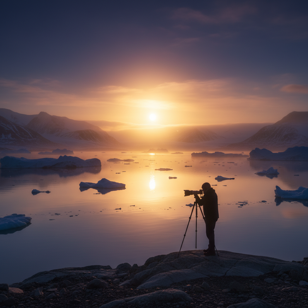 Midnight sun in Sisimiut: when, where and the photographer's hour