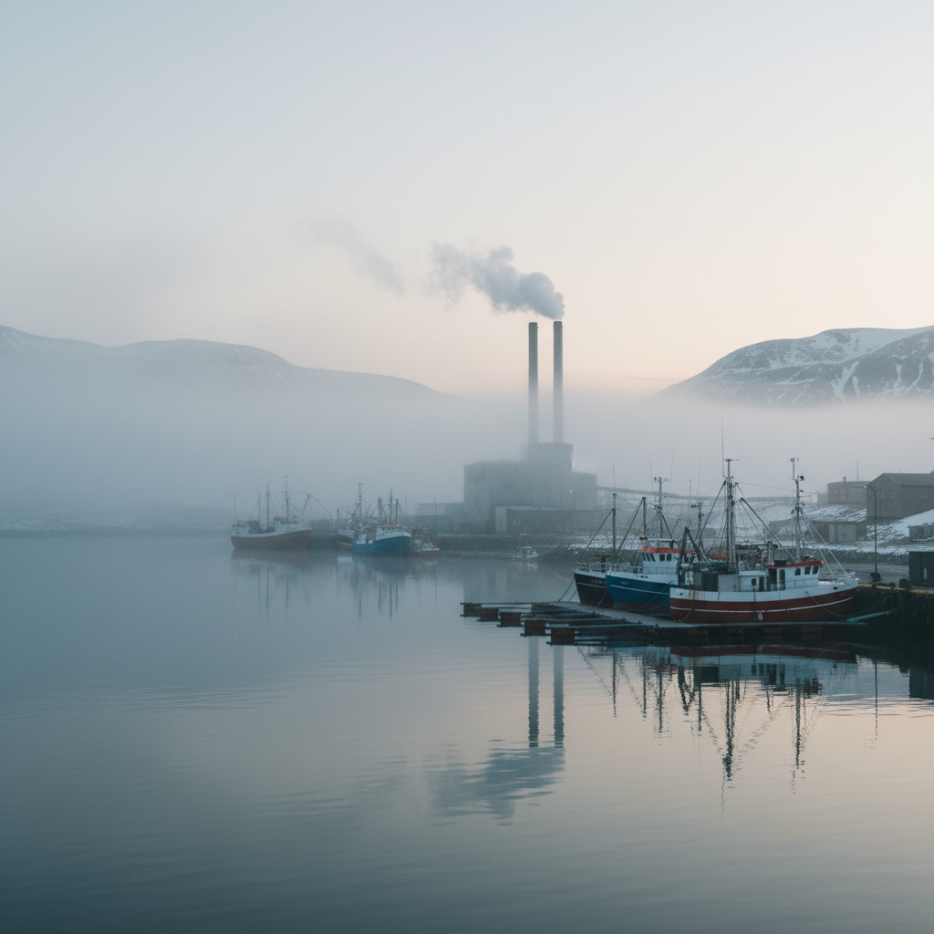 Sisimiut Harbor and the Fishing Industry: A Quiet Walking Tour