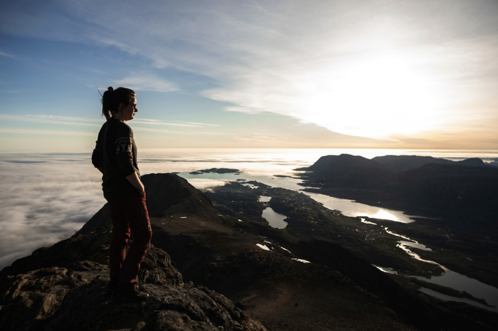 Vandre- og skiruter: Fra Arctic Circle Trail til Solbakken sisimiut hiker
